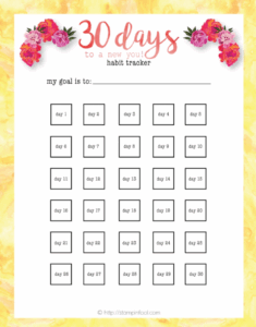 30 Day Countdown Calendar Printable Free Letter Templates