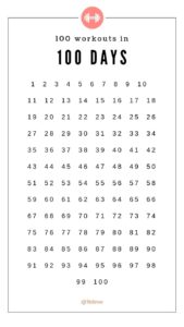 30 Day Countdown Printable