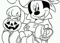 Disney Halloween Coloring Pages Free Printable