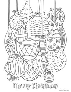 30 Free Printable Holiday Coloring Pages For Adults Ideas