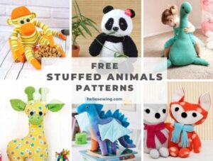 30 Free Stuffed Animal Patterns The Best And CUTEST Plushies Hello