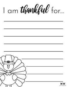 39 I Am Thankful For 39 Printables 10 Unique Worksheets Printabulls