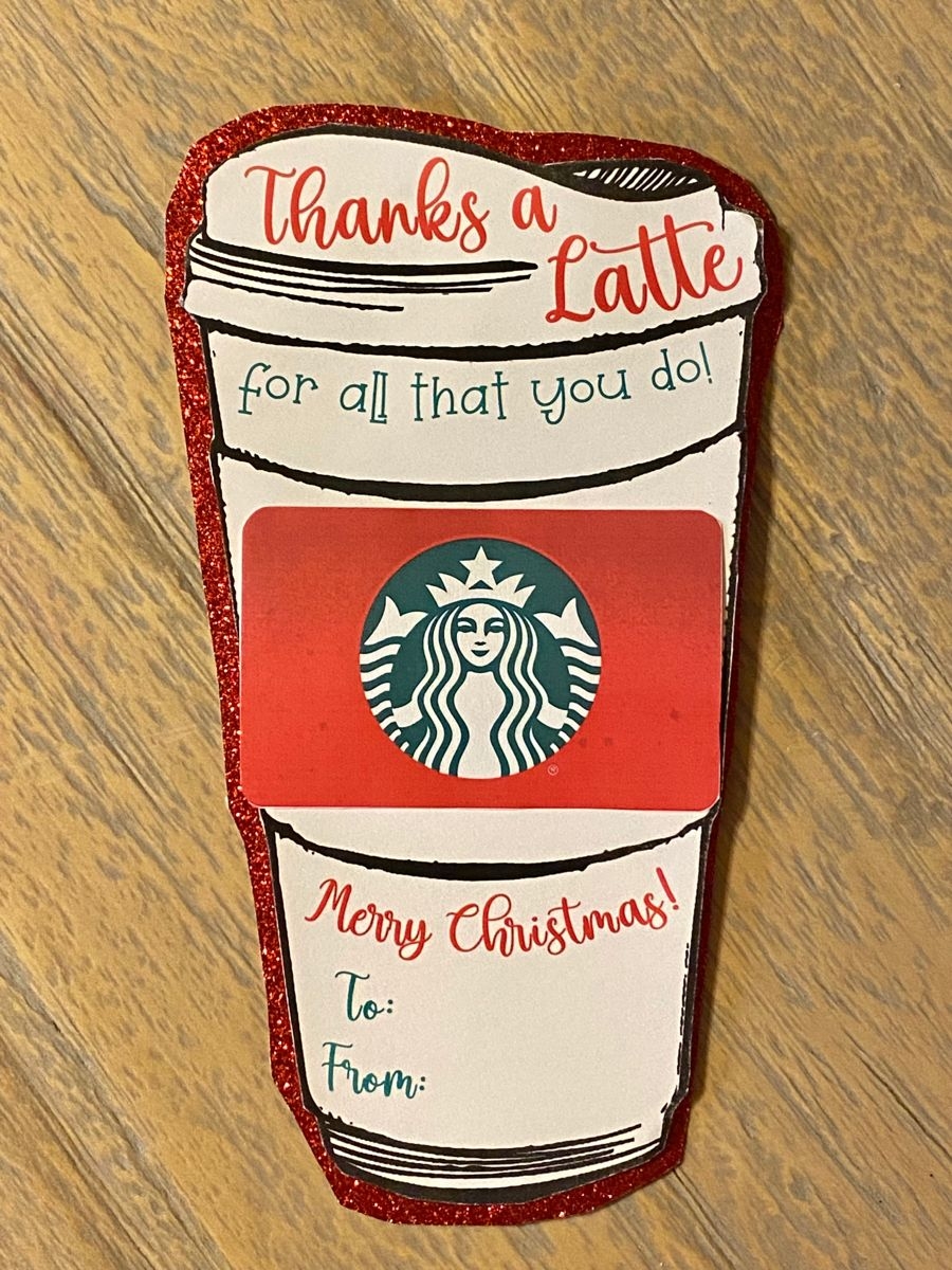 4 Free Printable Christmas Starbucks Gift Card Holders Artofit