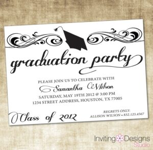 40 Free Graduation Invitation Templates Template Lab Free