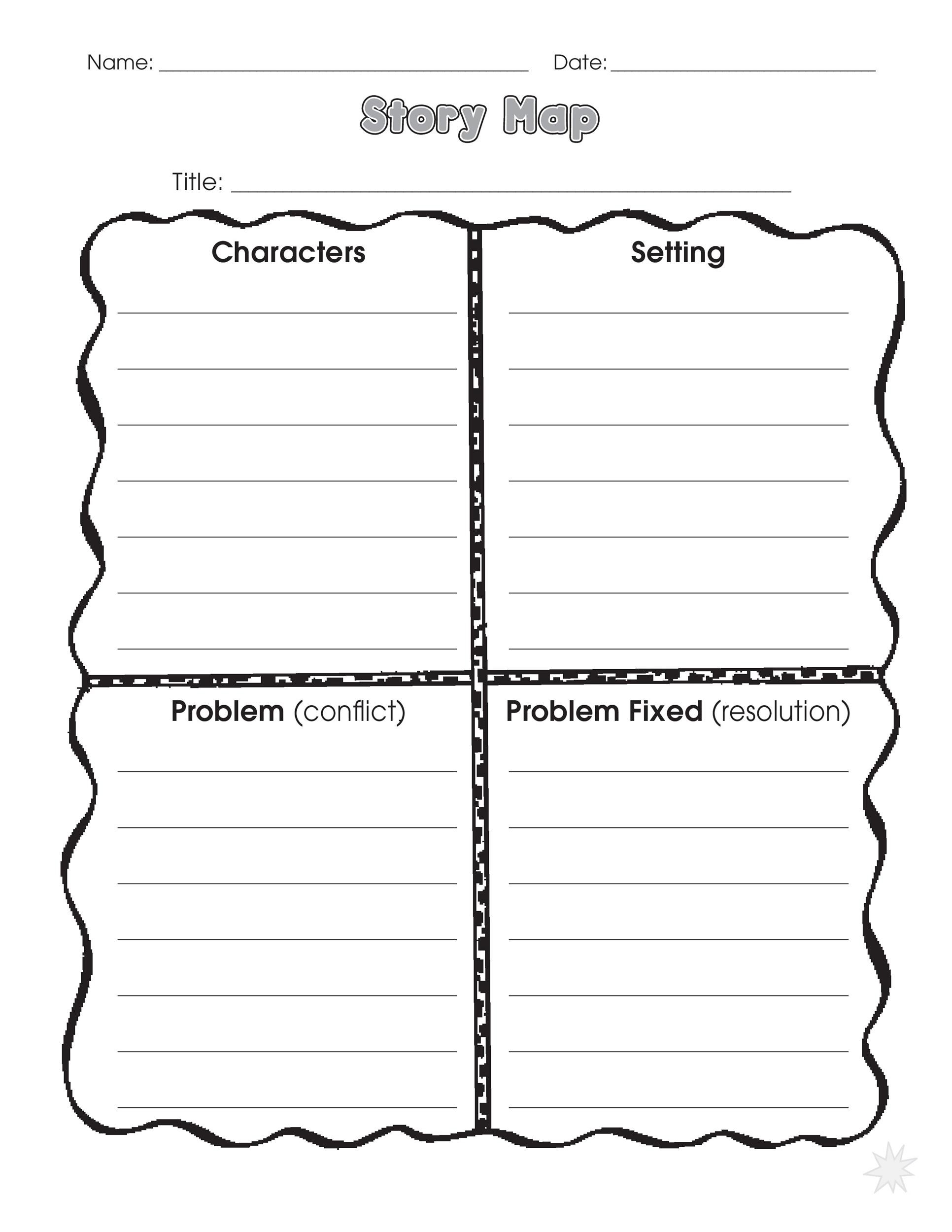 41 Free Printable Story Map Templates PDF Word TemplateLab