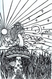 43 Trippy Coloring Pages For Adults Just Kids