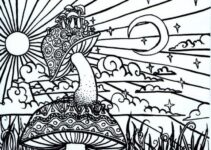 Free Printable Trippy Coloring Pages For Adults
