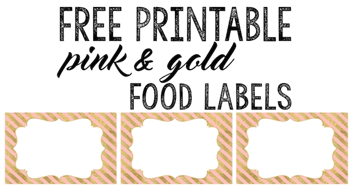 45 Free Printable Food Labels For Buffet