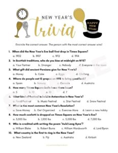 45 New Years Eve Games Free Printables For 2024 Parties Made Personal