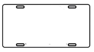 5 Best Free Printable License Plate Template Artofit