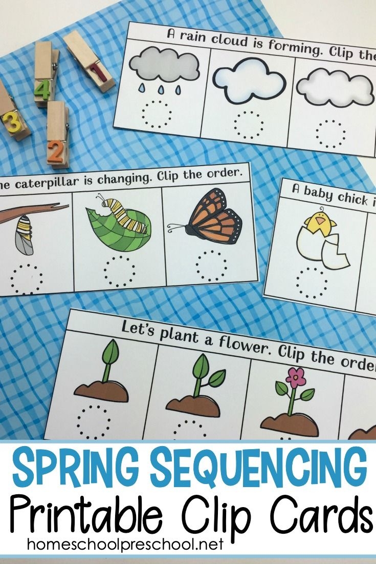 5 Step Sequencing Pictures Printable Free