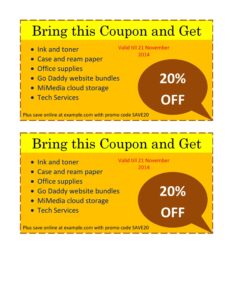 50 Free Coupon Templates TemplateLab