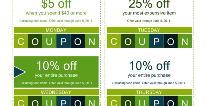 Free Printable Coupons For Free Stuff