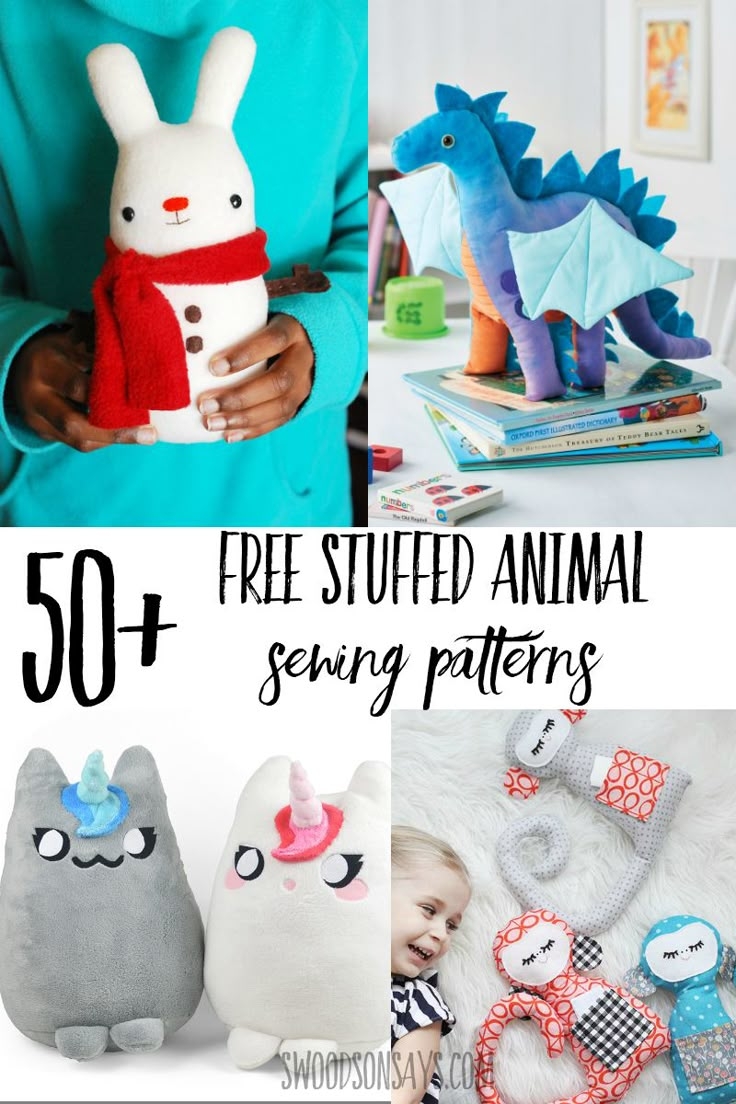 Free Printable Patterns For Stuffed Animals