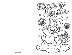 58 Free Printable Easter Card Coloring Pages
