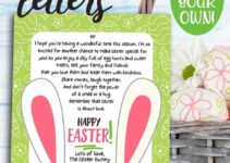 Free Printable Letters From The Easter Bunny