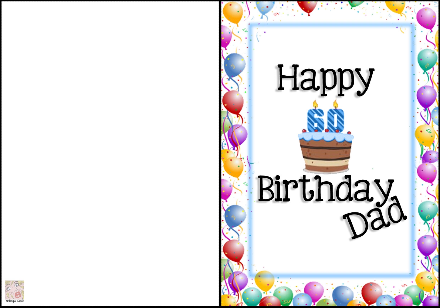 Free Printable Happy Birthday Dad Cards