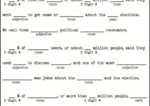Mad Libs For Adults Free Printable