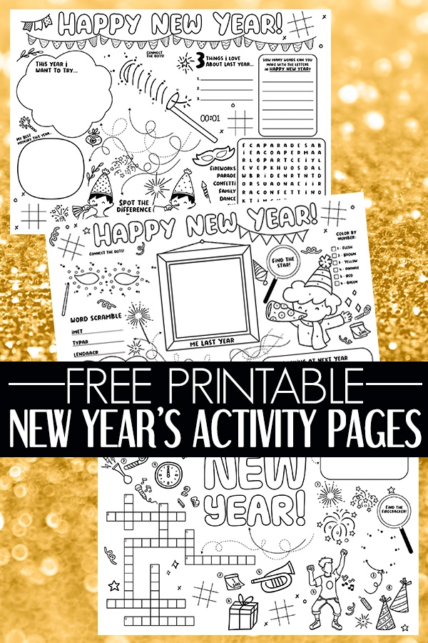 6 Free Printable New Year 39 s Activity Pages For Kids Audit Student