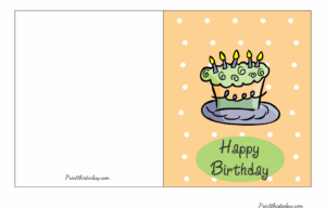 65 Cute Free Printable Birthday Cards For Everyone