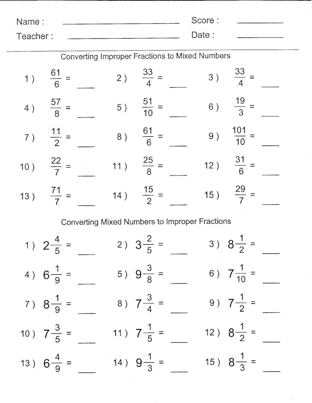 6th Grade Multiplication Worksheets Pdf Free Printable