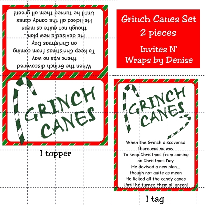 7 Best Images Of Candy Cane Poem Printable Tag Grinch Candy Cane Poem 
