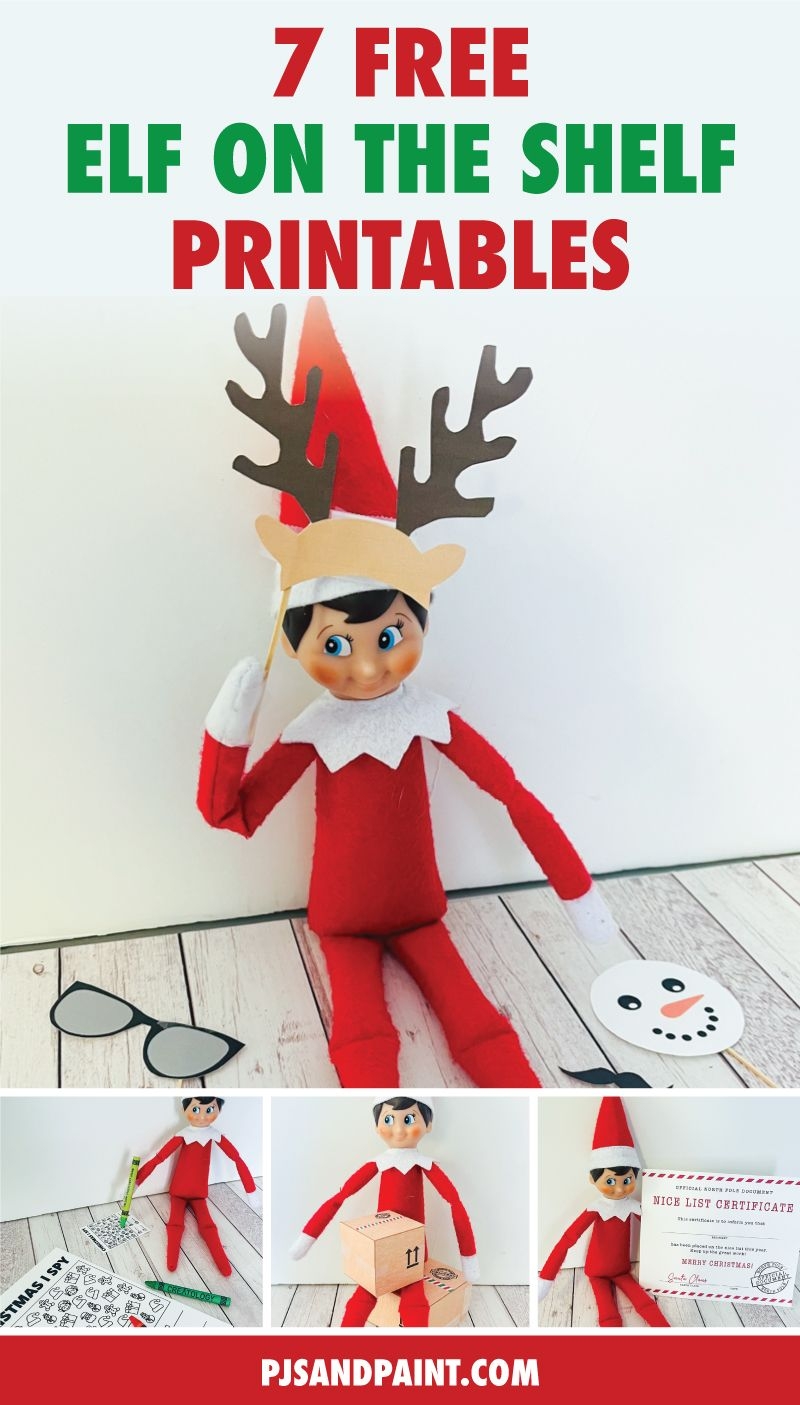 7 Free Elf On The Shelf Printables Last Minute Elf On The Shelf Ideas 