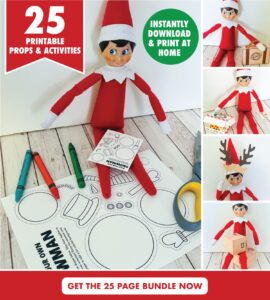7 Free Elf On The Shelf Printables Last Minute Elf On The Shelf Ideas