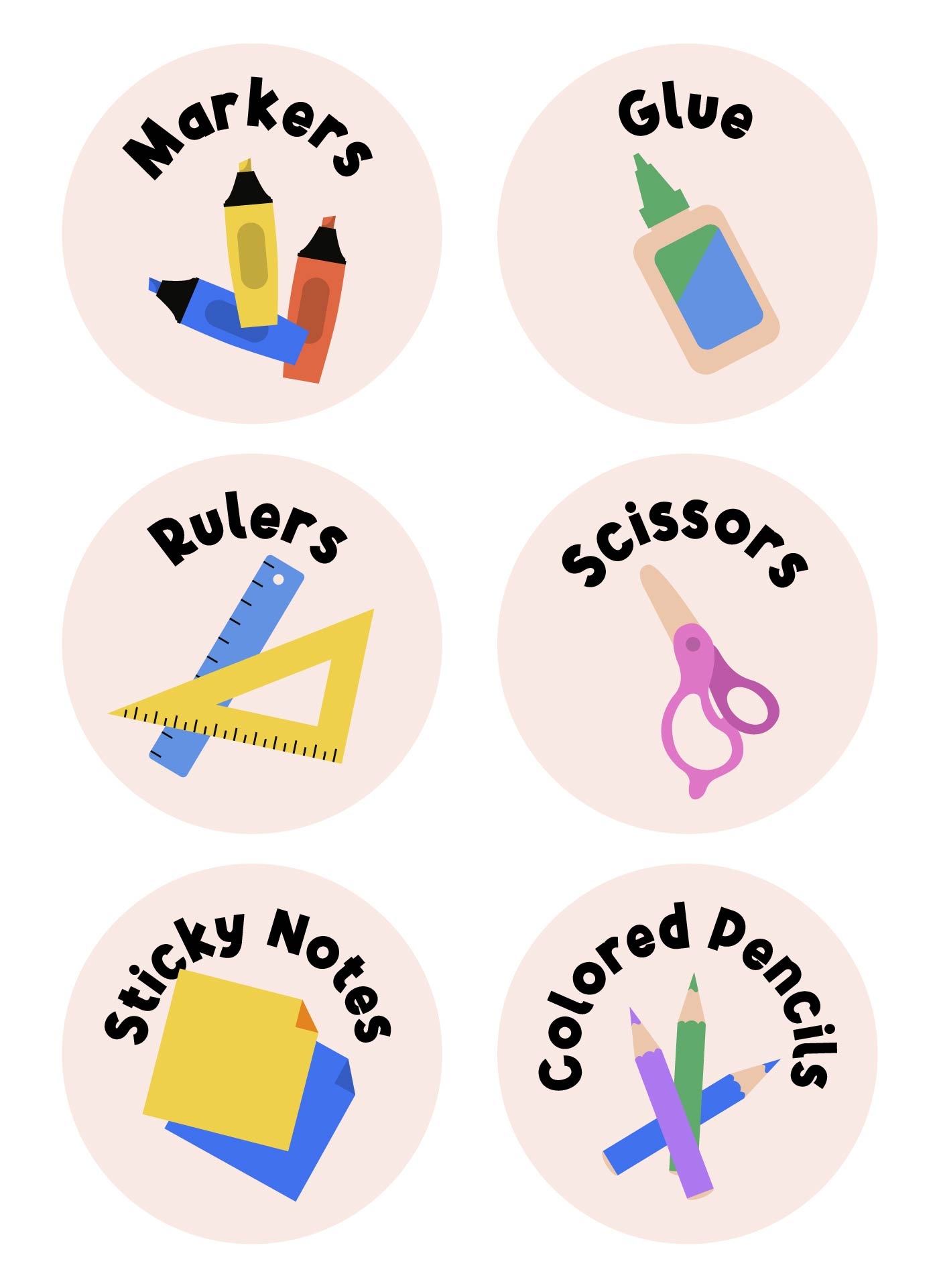 Free Printable Labels For Preschool Classroom