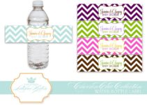 Printable Water Bottle Label Template Free