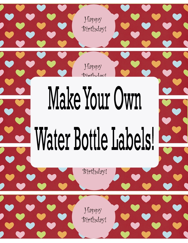 9 Best Images Of Free Printable Wedding Water Bottle Templates Free 