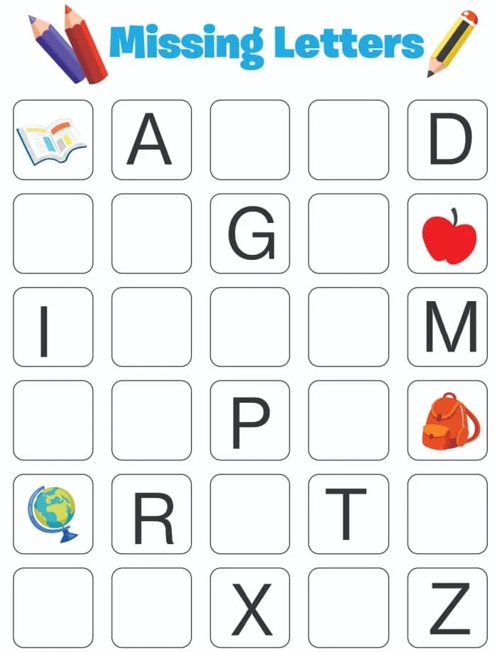Abc Printable Worksheet