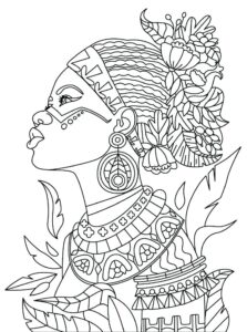 African American Coloring Pages At GetColorings Free Printable