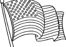 Free Printable Us Flag Coloring Pages
