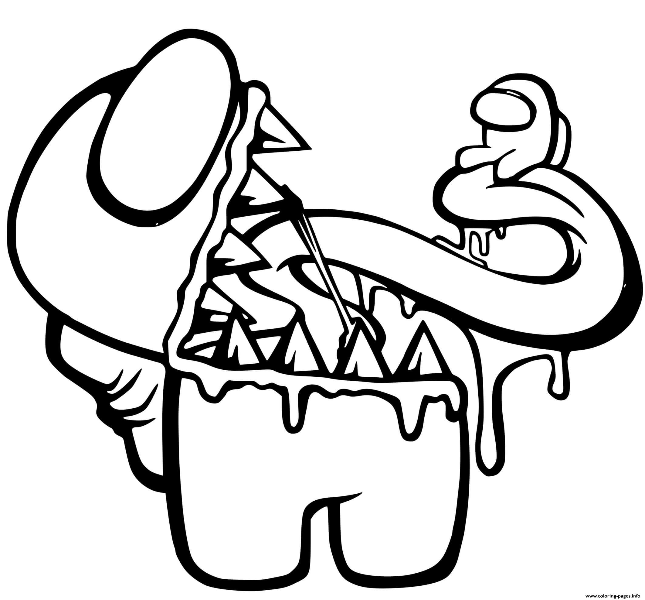 Among Us 13 Coloring Page Free Printable Coloring Pages For Kids 