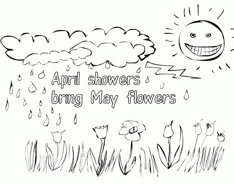 April Coloring Pages Best Coloring Pages For Kids