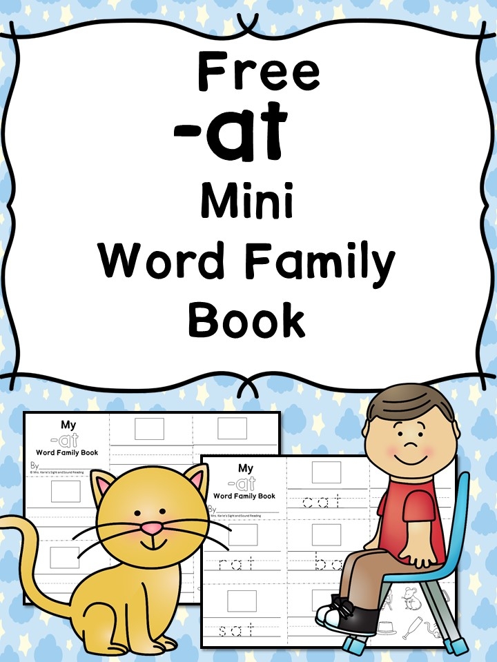 At Word Family Worksheets Free Printable Free Worksheets Printable