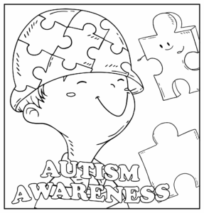 Autism Awareness Coloring Page 10 Free PDF Printables Printablee