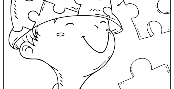 Free Printable Autism Awareness Coloring Pages