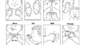 Baby Sign Language Australia Free Printable Chart Google Search