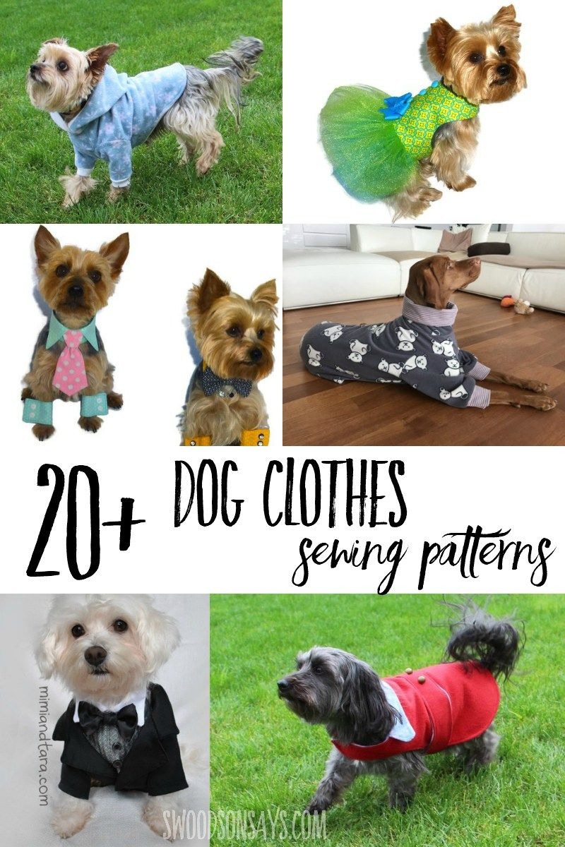 Beginner Free Printable Sewing Patterns For Dog Clothes