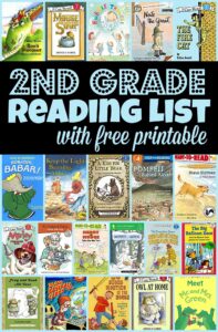 BEST 2nd Grade Reading Books List free Printable Worksheets Library