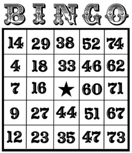 Bingo Printable Cards Free