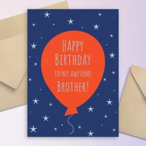 Birthday Cards For Brother Customize Download Or Print