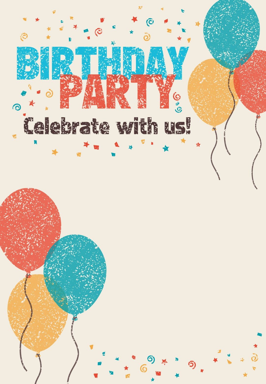Birthday Invitation Templates