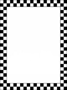 Black And White Printable Borders