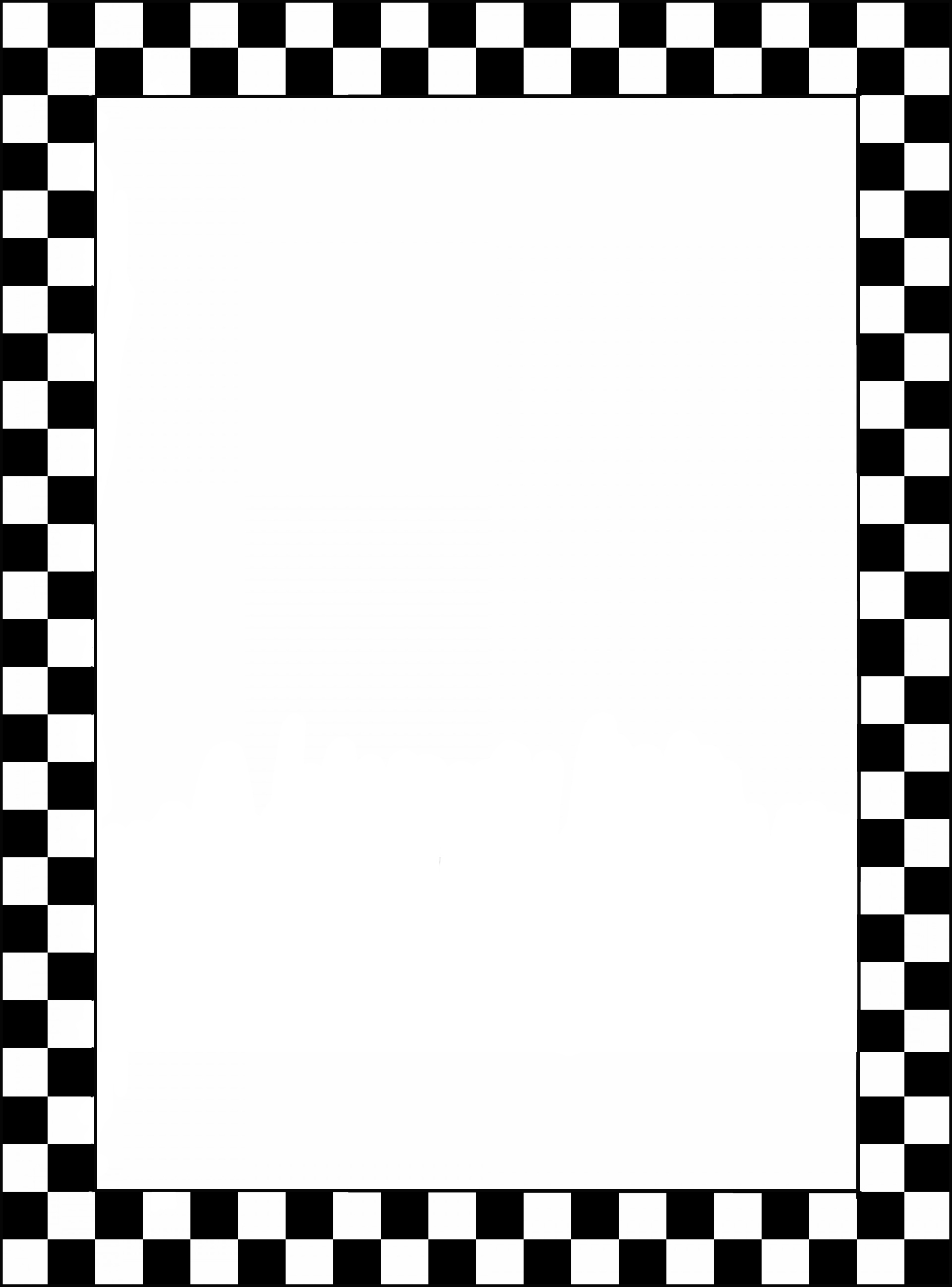 Free Printable Borders Black And White