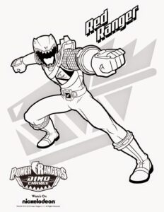 Blue Power Ranger Coloring Pages At GetDrawings Free Download