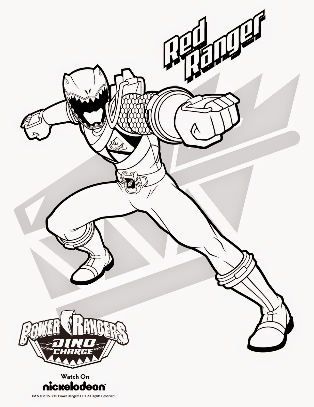 Blue Power Ranger Coloring Pages At GetDrawings Free Download