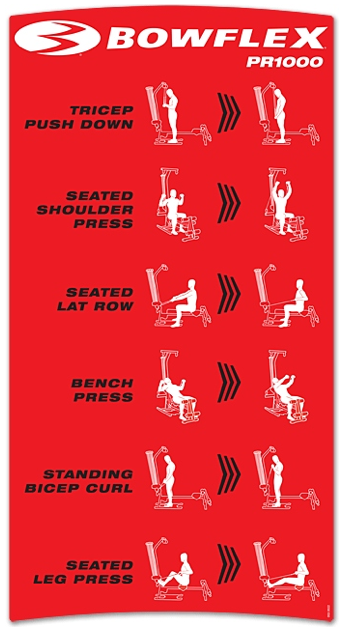 Bowflex Printable Workout Sheets